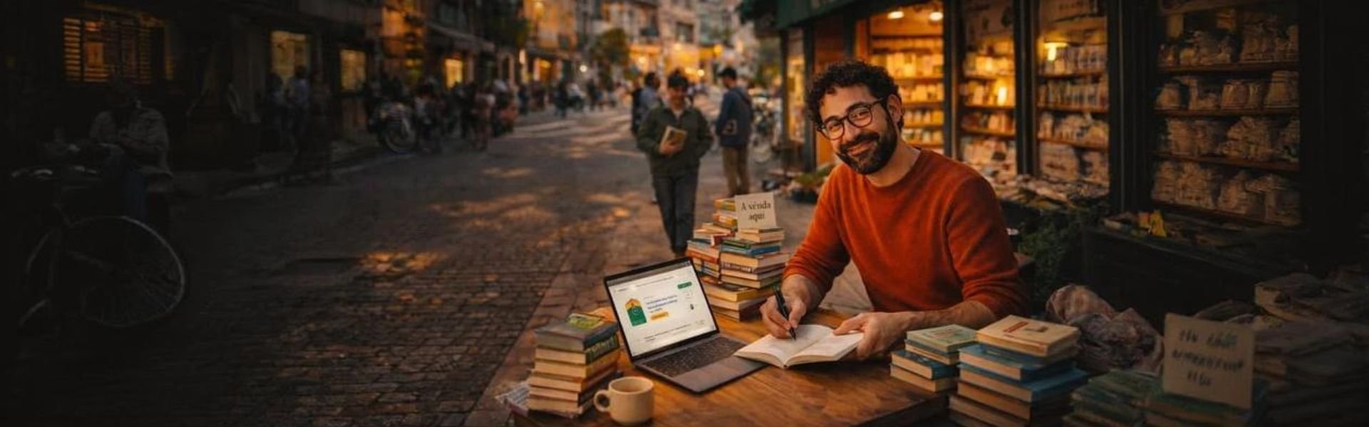 Autores independentes, venda seus livros para todo o Brasil.
